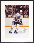Wayne Gretzky  8"x10" Signed Photo (JSA Auction Letter)