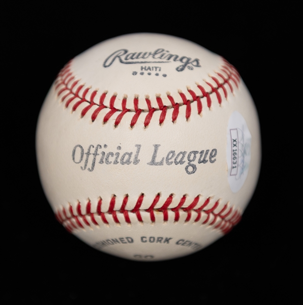 Ted Williams Signed Rawlings Official League Baseball - JSA LOA