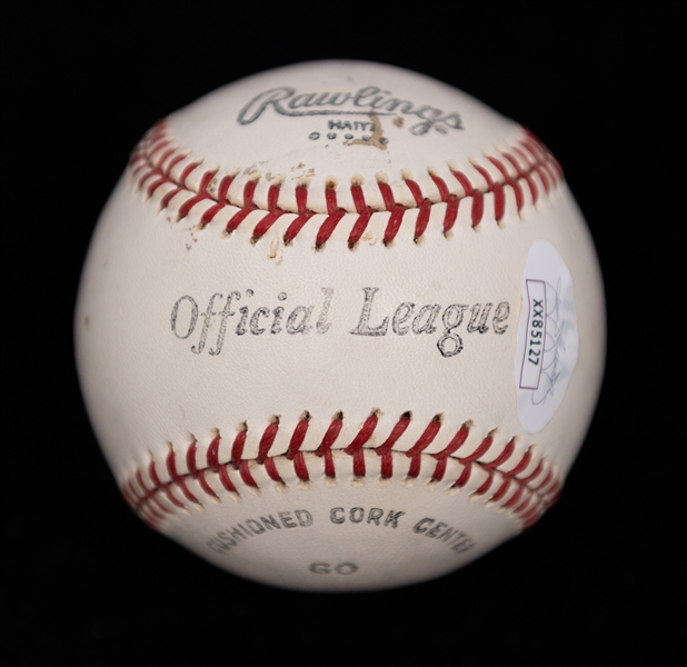 Ted Williams Signed Rawlings Official League Baseball - JSA LOA