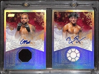 2025 Topps Royalty Collection Rodriguez/Rosas Dual Fighter Relic Autographs Booklet #/25