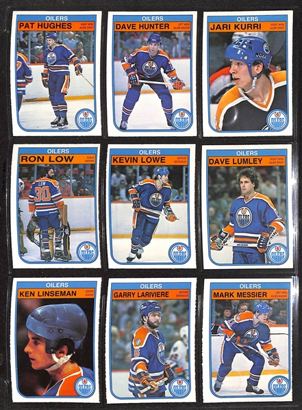 1982-83 O-Pee-Chee Hockey Complete Set w. Dale Hawerchuk RC