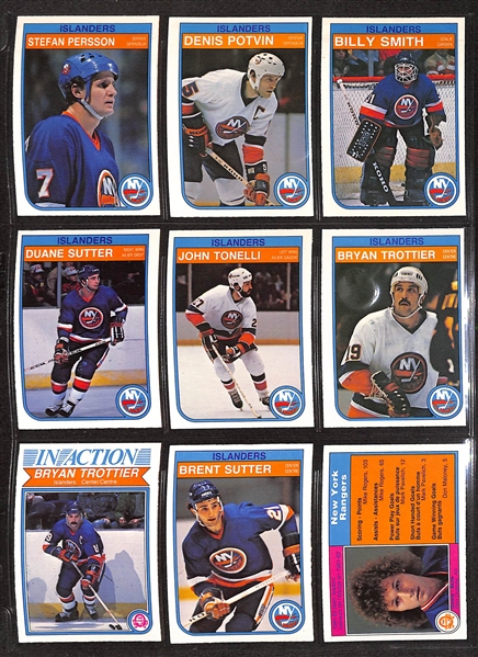 1982-83 O-Pee-Chee Hockey Complete Set w. Dale Hawerchuk RC