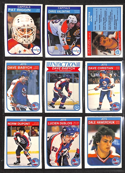 1982-83 O-Pee-Chee Hockey Complete Set w. Dale Hawerchuk RC