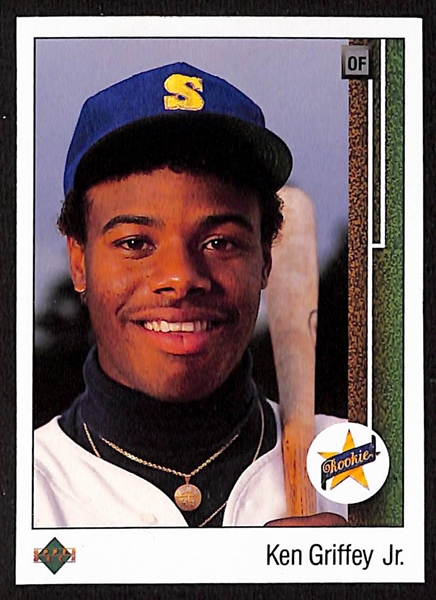 1989 & 1990 Upper Deck Complete Sets w. 1989 UD Ken Griffey Jr RC & Randy Johnson RC