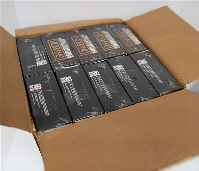 1990-91 SkyBox Series 1 Basketball Case – 20 Factory Sealed Boxes