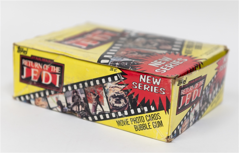 BBCE Sealed 1983 Topps Return of the Jedi 2nd Series (New Series) w. 36 Sealed Packs