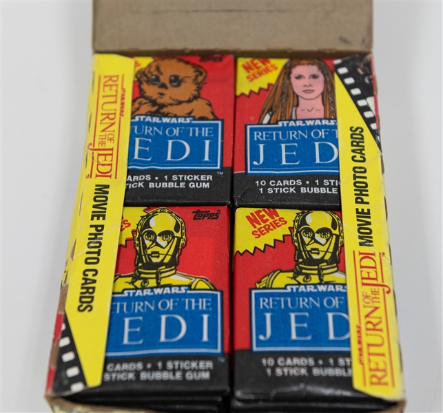 BBCE Sealed 1983 Topps Return of the Jedi 2nd Series (New Series) w. 36 Sealed Packs