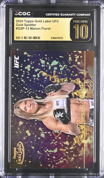 Lot of (3) CGC-Graded UFC Cards w. Raúl Rosas Jr. & Manon Fiorot