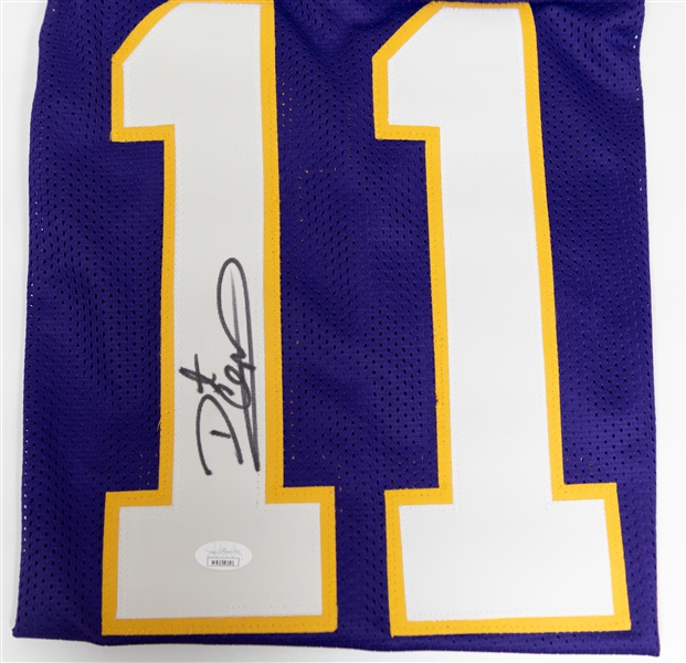 Lot of (4) Custom Signed Jerseys w. Cedric Mullins, Nate Wiggins, Dante Culpepper, & Desmond Bane (all Authenticated)