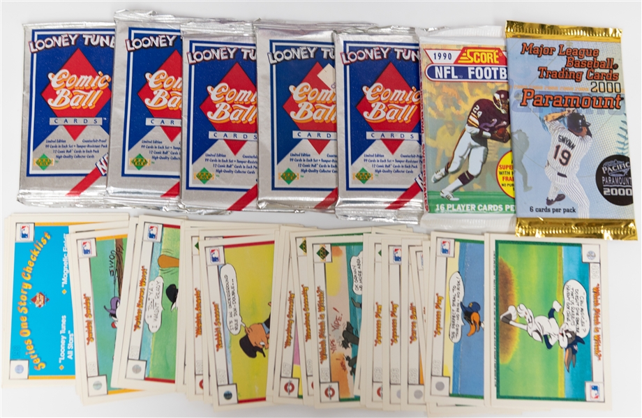Misc. Baseball Lot w. (4) 1989 Baseball Complete Sets inc. 1989 Upper Deck Premier Edition