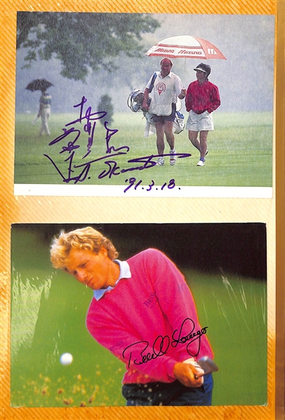Lot of (100+) Signed Golf Memorabilia (many personalized) w. Nancy Lopez, Billy Casper, Bernard Langer, + (JSA Auction Letter)