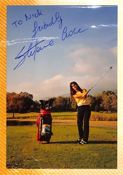 Lot of (100+) Signed Golf Memorabilia (many personalized) w. Nancy Lopez, Billy Casper, Bernard Langer, + (JSA Auction Letter)