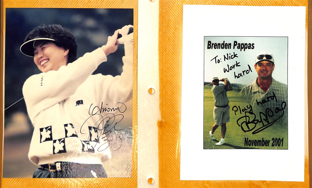 Lot of (100+) Signed Golf Memorabilia (many personalized) w. Nancy Lopez, Billy Casper, Bernard Langer, + (JSA Auction Letter)