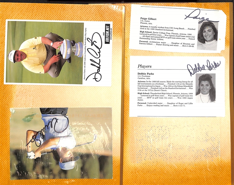 Lot of (100+) Signed Golf Memorabilia (many personalized) w. Nancy Lopez, Billy Casper, Bernard Langer, + (JSA Auction Letter)