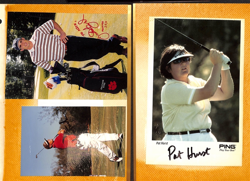Lot of (100+) Signed Golf Memorabilia (many personalized) w. Nancy Lopez, Billy Casper, Bernard Langer, + (JSA Auction Letter)