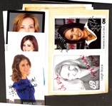 Lot of (350+) Signed National, Regional, & Local News Personalities Memorabilia (many personalized) w. Veronica De La Cruz, Michael Barkann, More