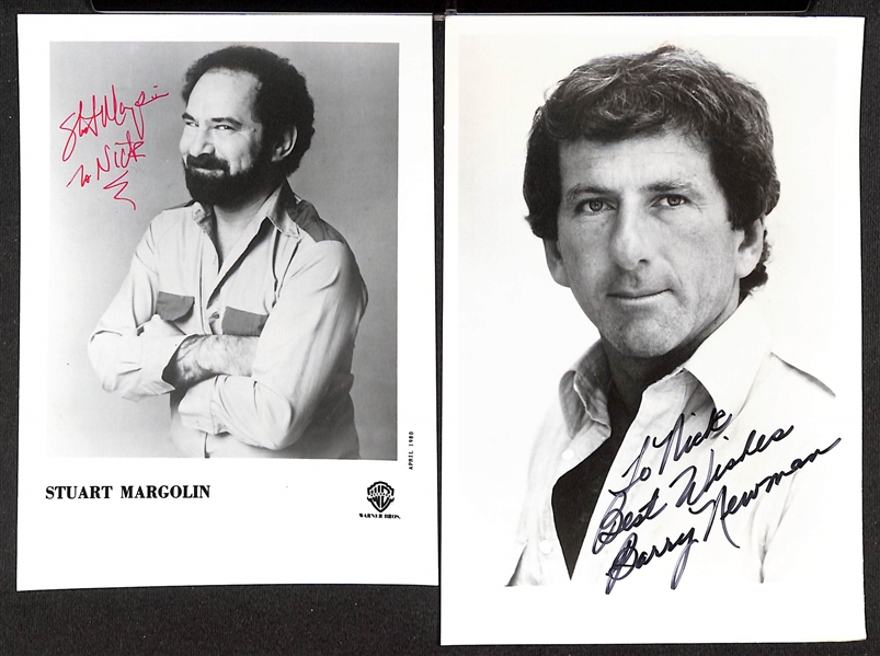 Lot of (40) Signed Male Actor Photos & Prints (approx 5x7) w. Richard Roundtree, Roddy McDowell, Stacy Keach, More (JSA Auction Letter)