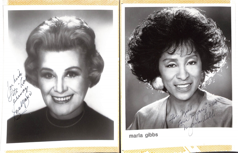 Lot of (60+) Signed Actress Photos & Prints (mostly 8x10s) w. Cloris Leachman, Anne Meara, Julia Duffy, More (JSA Auction Letter)