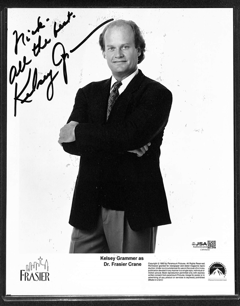Lot of (30+) Signed Actor Photos & Prints (varying sizes) w.  Kelsey Grammer (JSA COA), Jon Voight (JSA COA), More (JSA Auction Letter)