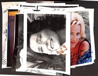 Lot of (60+) Signed Actress Photos & Prints (primarily 8"x10"s) w.  Patricia Neal, Katherine Harrold, More (JSA Auction Letter)