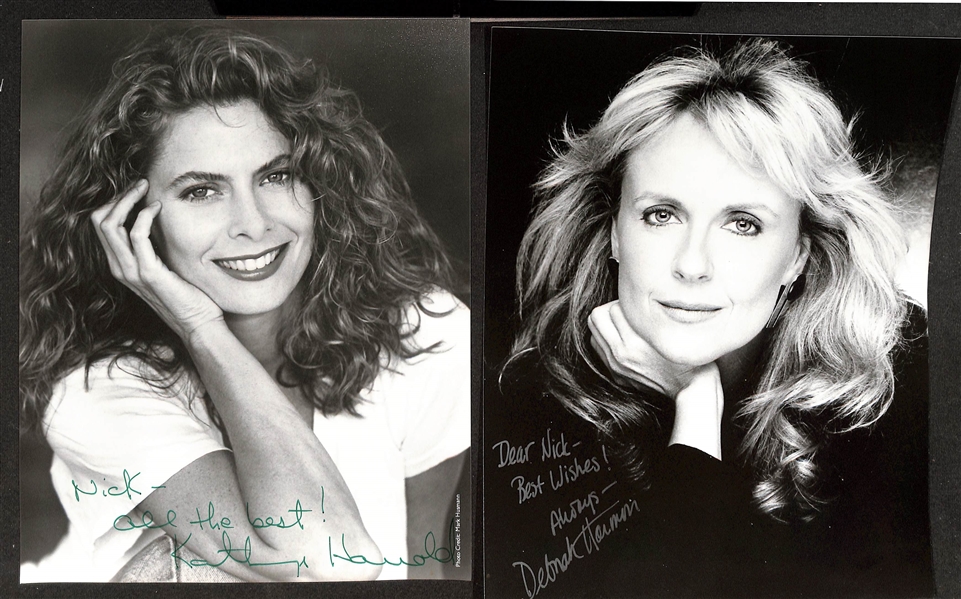 Lot of (60+) Signed Actress Photos & Prints (primarily 8x10s) w.  Patricia Neal, Katherine Harrold, More (JSA Auction Letter)