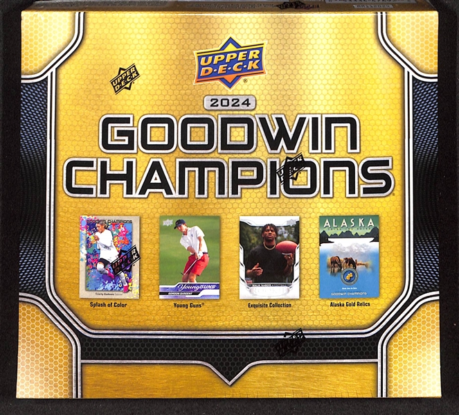 Sealed 2024 Upper Deck Goodwin Champions Hobby Box