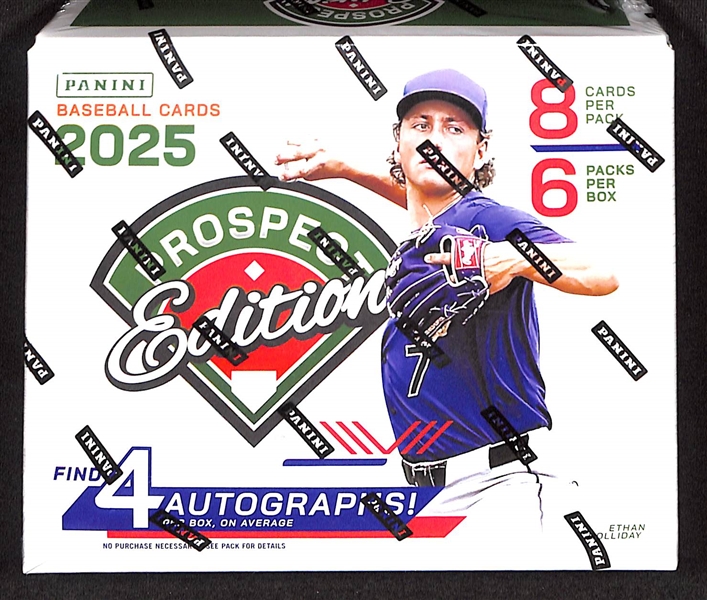 Sealed 2025 Panini Prospect Edition Hobby Box