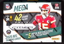 Sealed 2025 Panini Prizm Hobby Mega Box