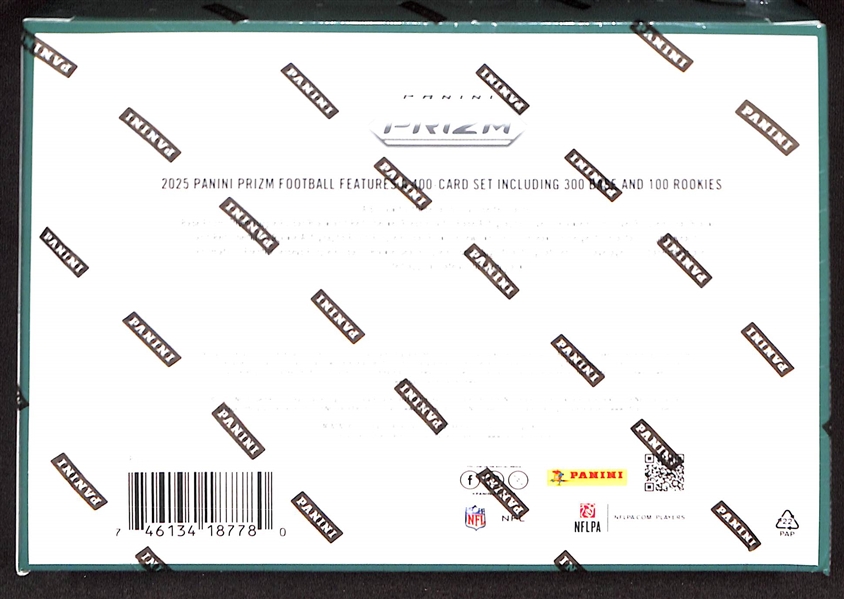 Sealed 2025 Panini Prizm Hobby Mega Box