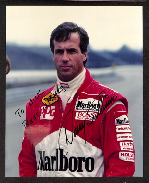 Lot of (40+) NASCAR Driver Signed Photos/Prints w. Davey Allison, Michael Waltrip, More (JSA Auction Letter)
