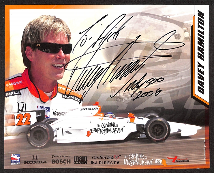 Lot of (50) NASCAR Driver Signed Photos/Prints w. AJ Foyt, Bobby Labonte, Brett Bodine, More (JSA Auction Letter)