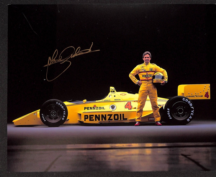 Lot of (50) NASCAR Driver Signed Photos/Prints w. AJ Foyt, Bobby Labonte, Brett Bodine, More (JSA Auction Letter)