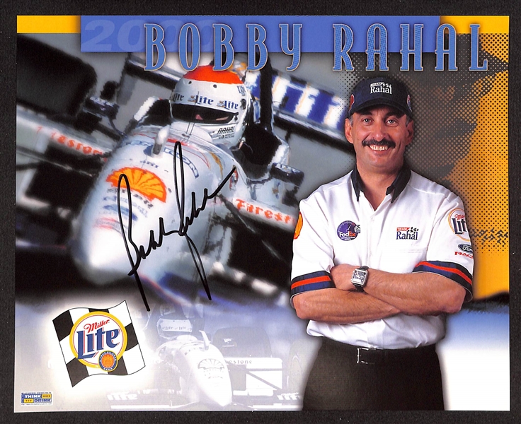 Lot of (50) NASCAR Driver Signed Photos/Prints w. AJ Foyt, Bobby Labonte, Brett Bodine, More (JSA Auction Letter)