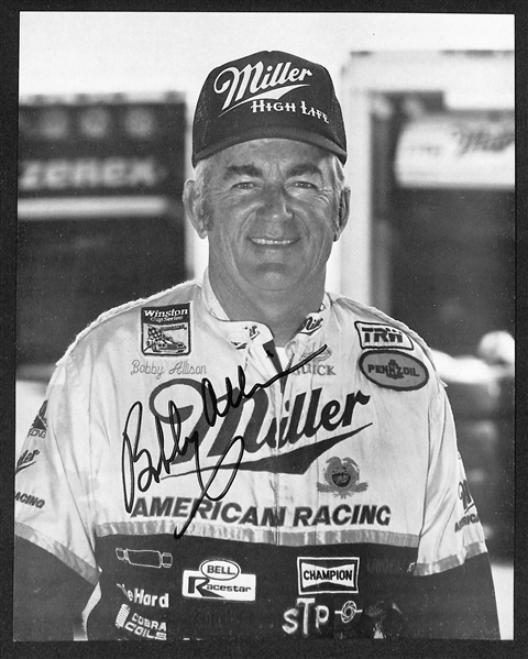 Lot of (50) NASCAR Driver Signed Photos/Prints w. AJ Foyt, Bobby Labonte, Brett Bodine, More (JSA Auction Letter)