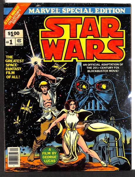 1977 Marvel Special Edition Star Wars #1 Treasure Edition Oversized Comic Book